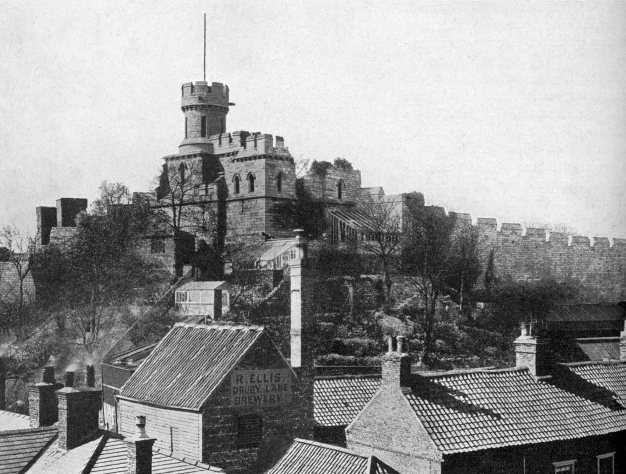 قلعة لينكولن ، لينكولنشاير ، 1924-1926 بواسطة غير معروف