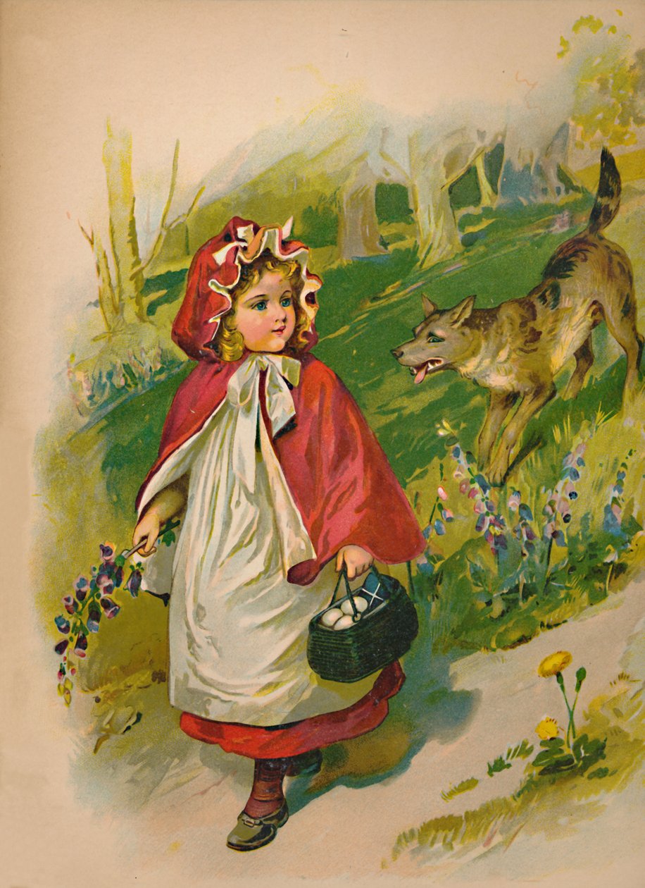 الرداء الأحمر ، 1903 بواسطة غير معروف