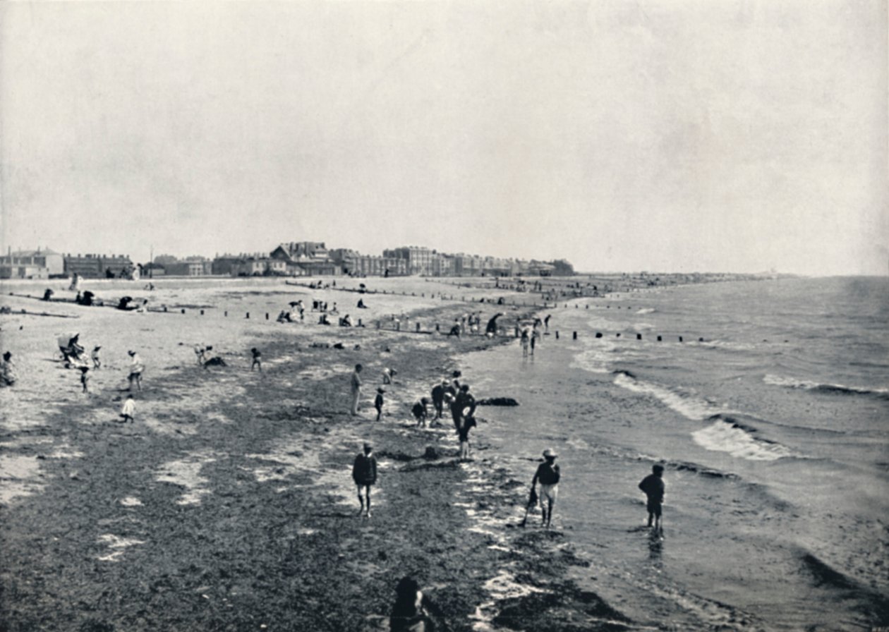 Littlehampton - التجديف في Low Water ، 1895 بواسطة غير معروف
