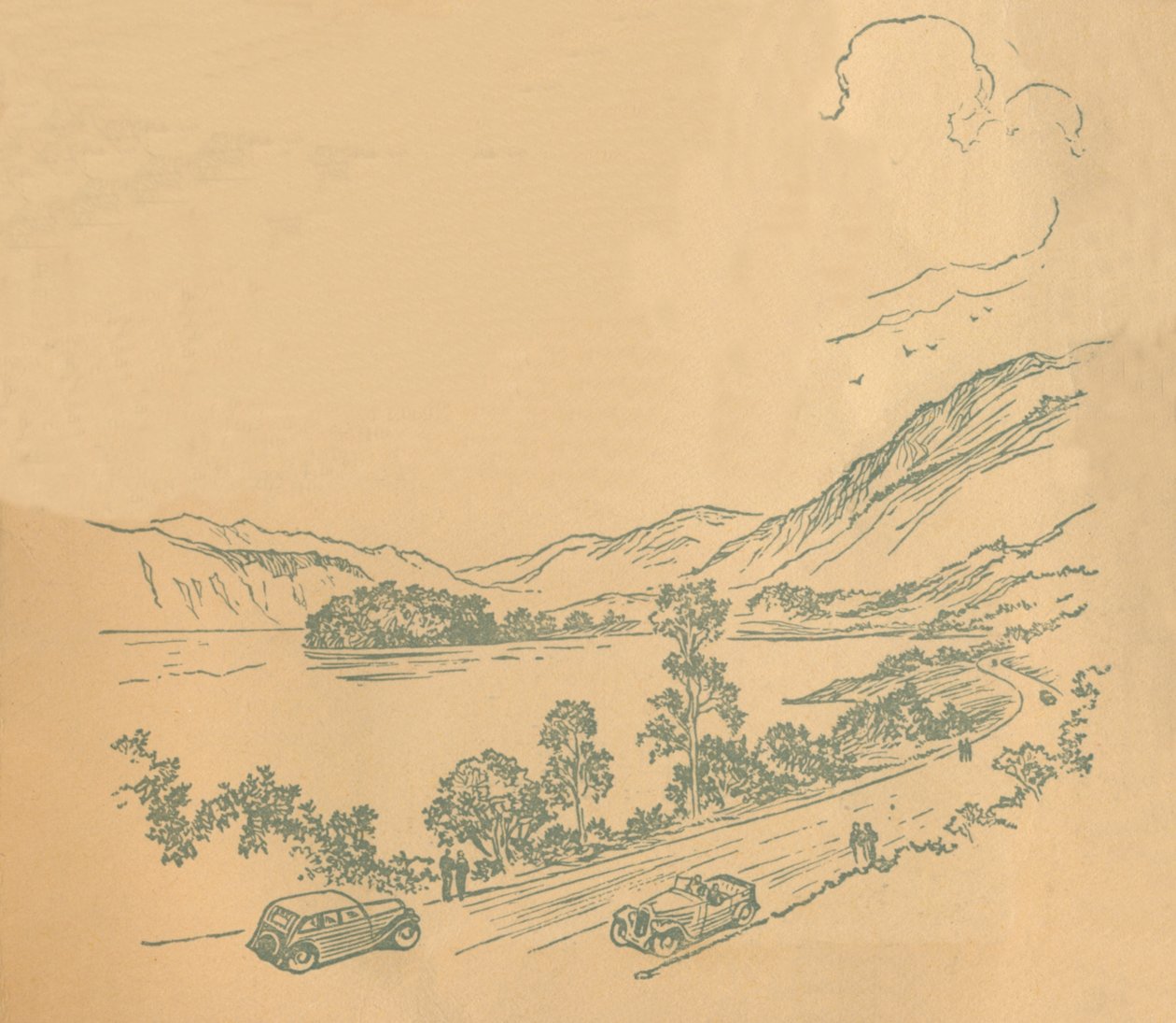 لوخ لوموند ، c1936 بواسطة غير معروف