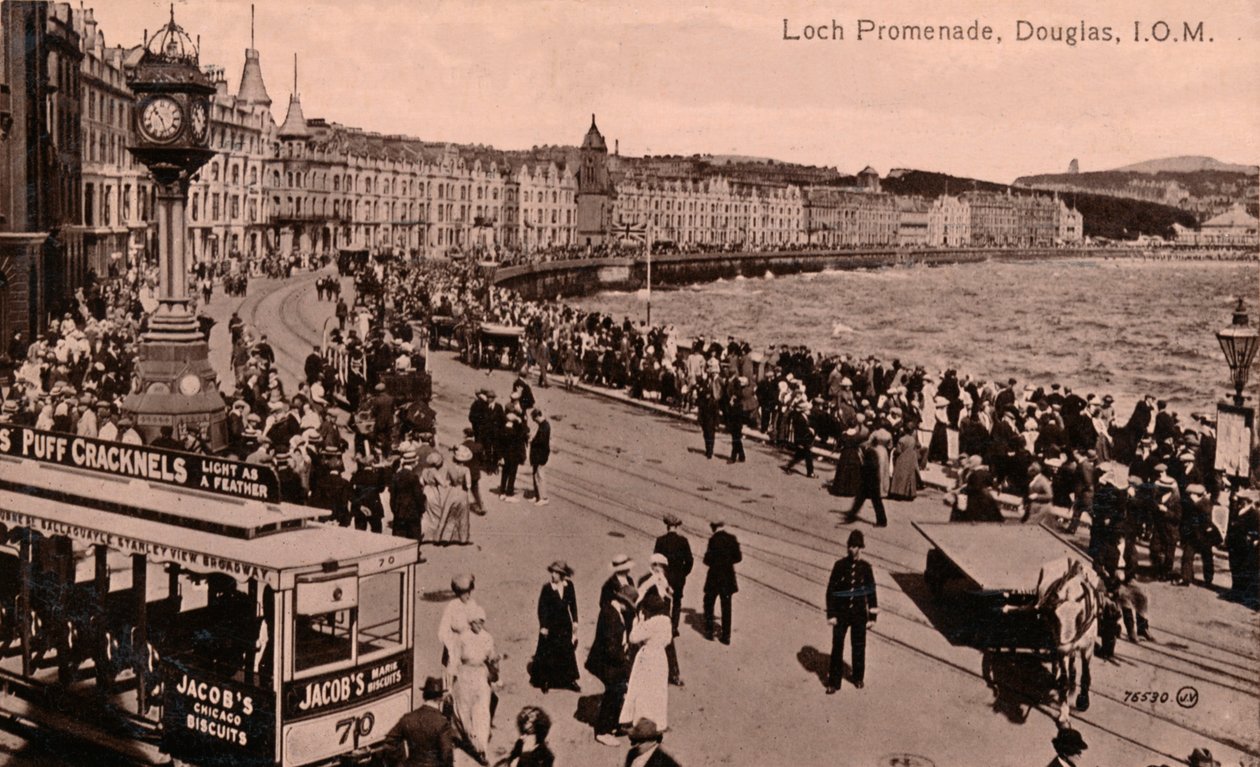 منتزه بحيرة ، دوغلاس ، جزيرة مان ، c1920 بواسطة غير معروف