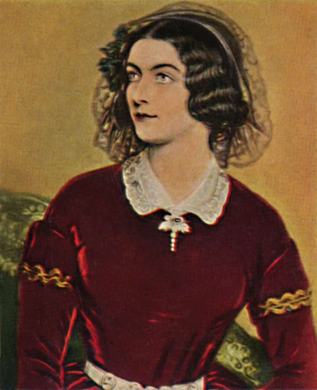 لولا مونتيز 1818-1861. - لوحة بواسطة ستيلر 1934. بواسطة غير معروف
