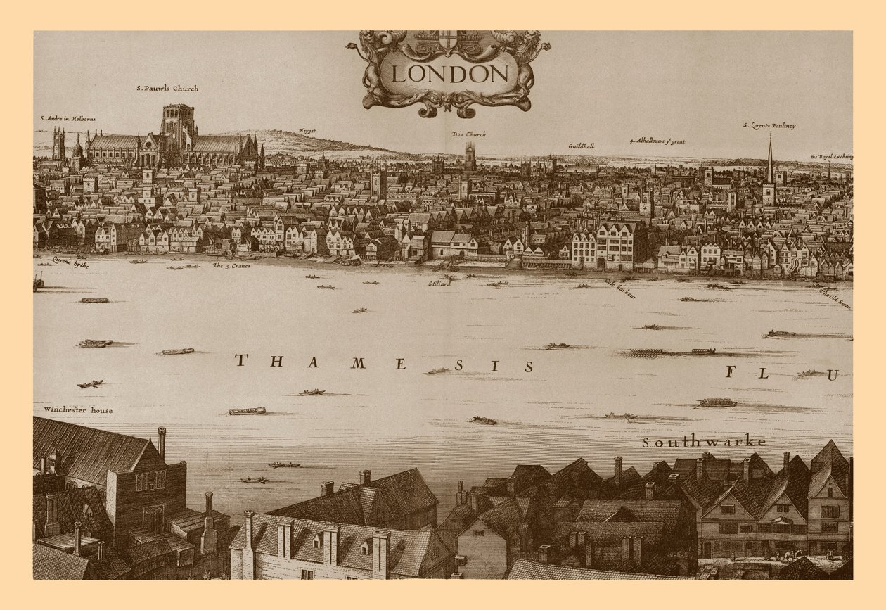 لندن ، 1647 ، 1886 بواسطة غير معروف
