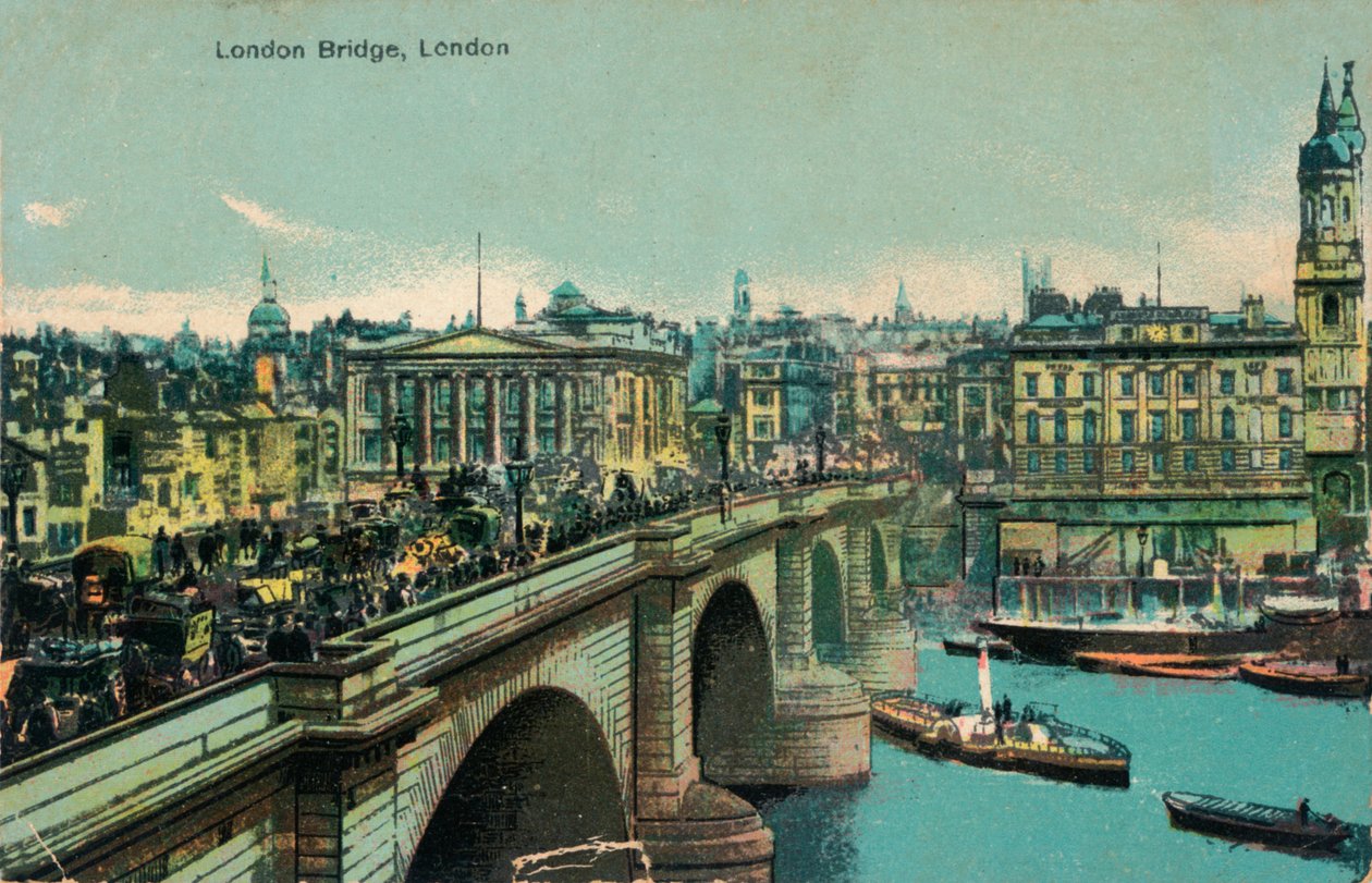 جسر لندن ، لندن ، c1910 ، c1900-1930 بواسطة غير معروف