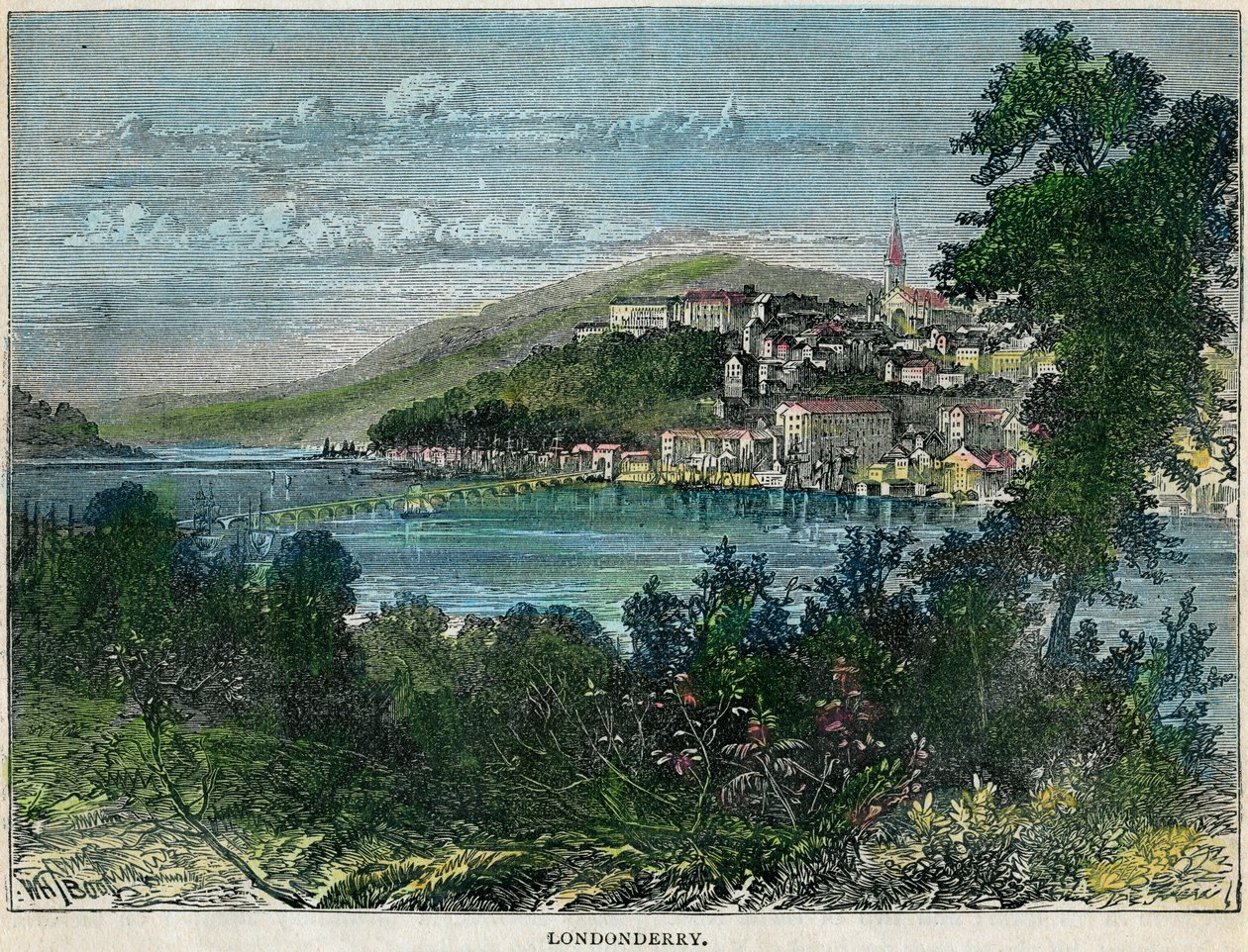لندنديري ، أولستر ، أيرلندا ، c1880 بواسطة غير معروف