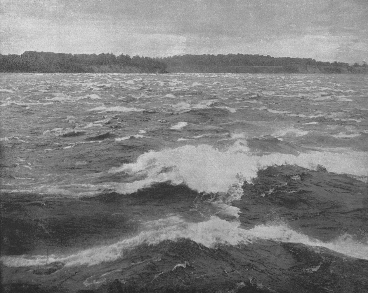 Long Sault Rapids ، نهر سانت لورنس ، كندا ، c1900. بواسطة غير معروف