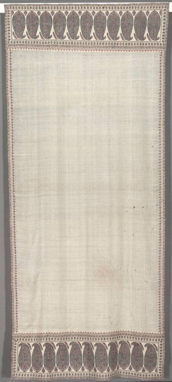 شال طويل ، ج. 1812. بواسطة غير معروف
