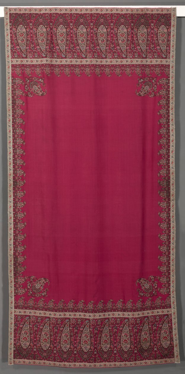 شال طويل ، ج. 1825. بواسطة غير معروف