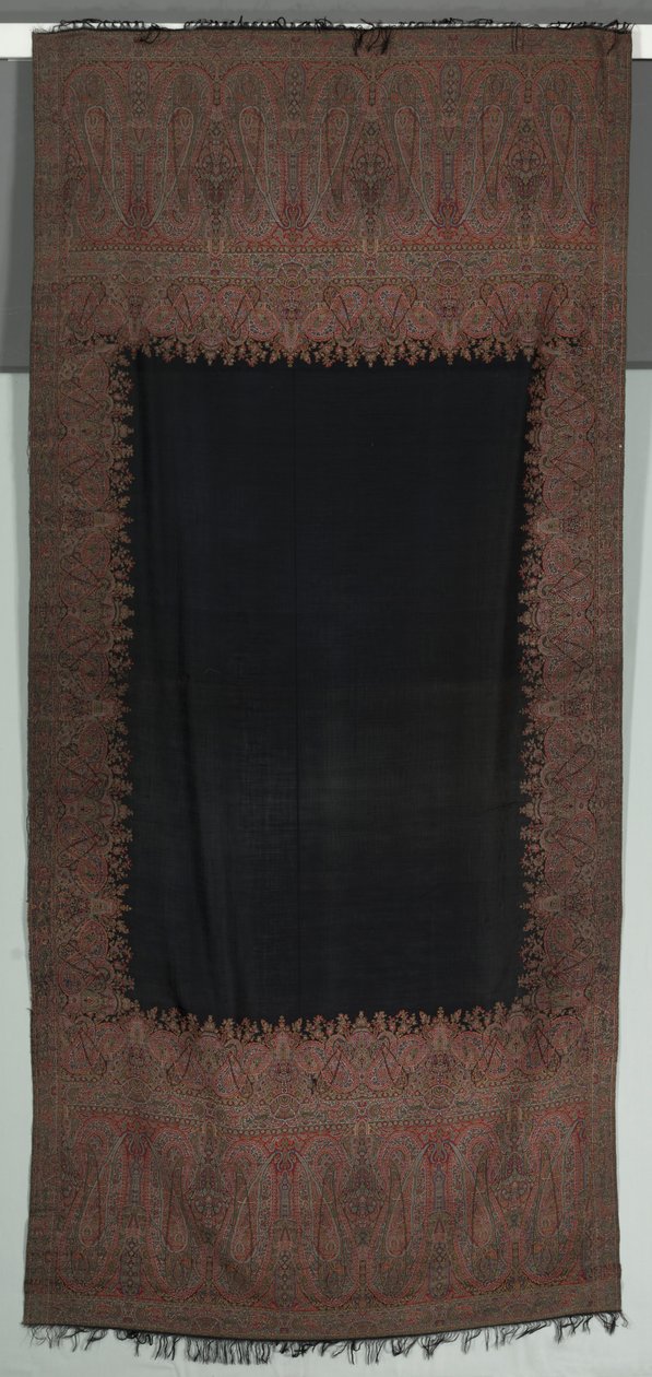شال طويل مع معارض ، 1830-1835. بواسطة غير معروف