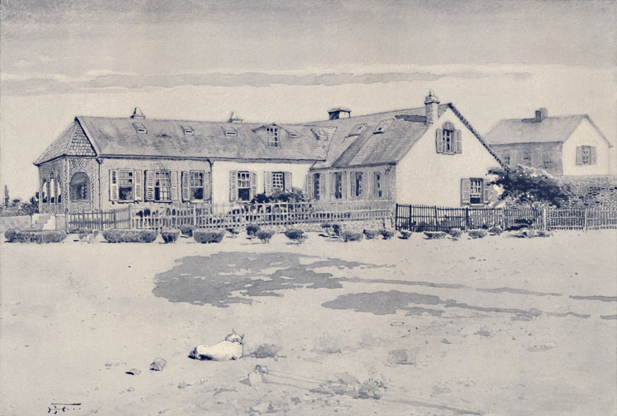 لونجوود ، سكن نابليون في سانت هيلانة ، 1896 بواسطة غير معروف