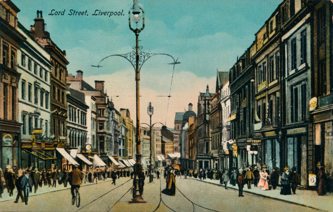 لورد ستريت ، ليفربول ، c1910 بواسطة غير معروف