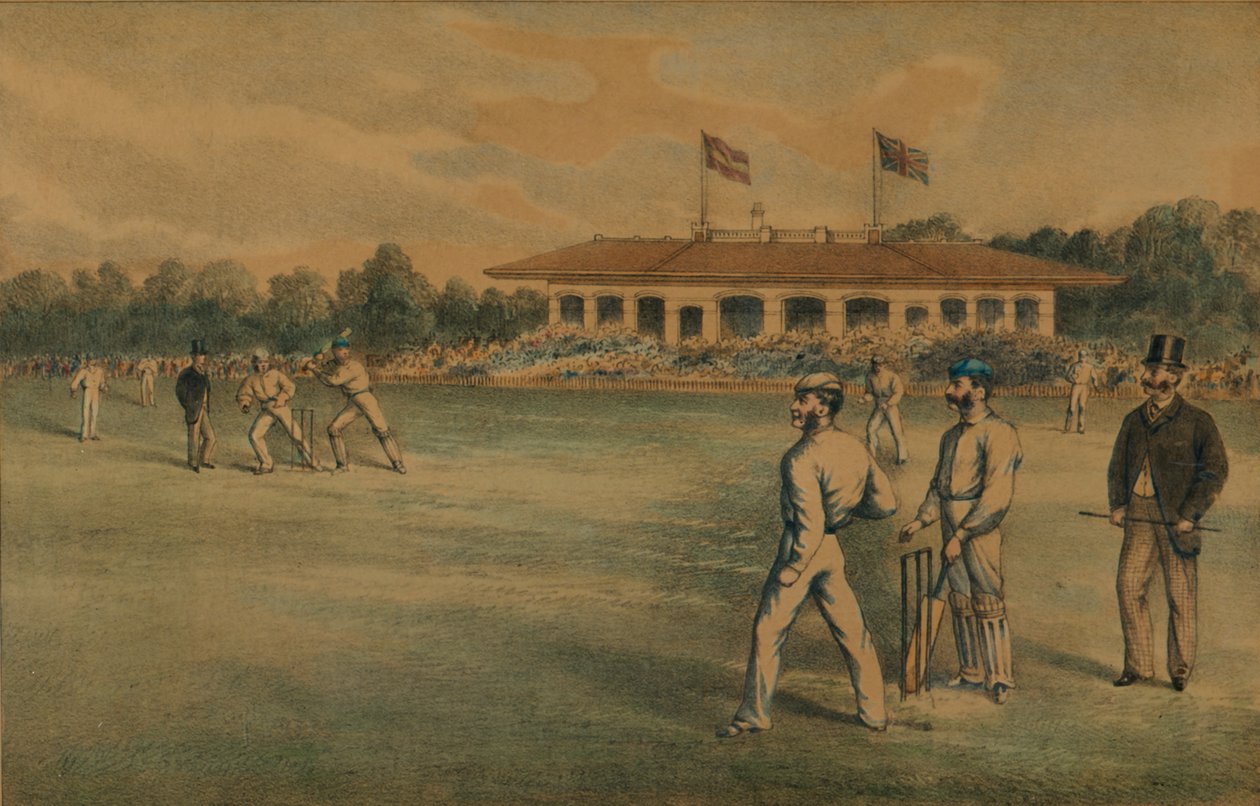 Lords Cricket Ground ، القرن التاسع عشر. بواسطة غير معروف