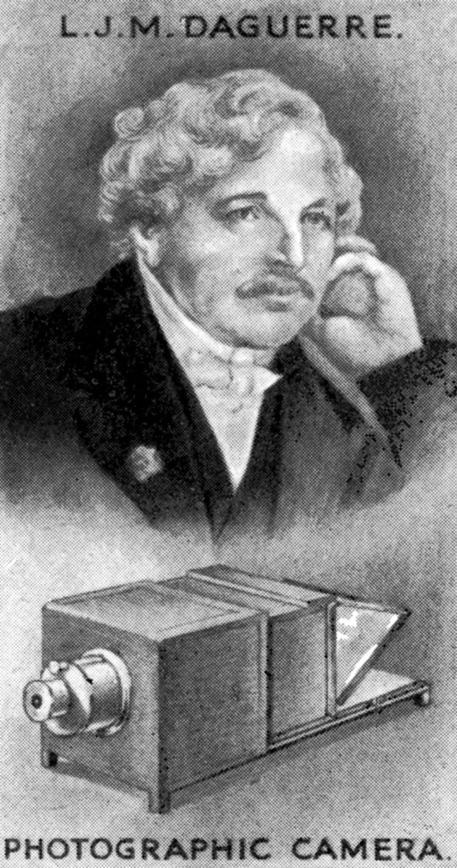 Louis-Jacques-Mande Daguerre ، الفنان الفرنسي والكيميائي ، c1924 بواسطة غير معروف