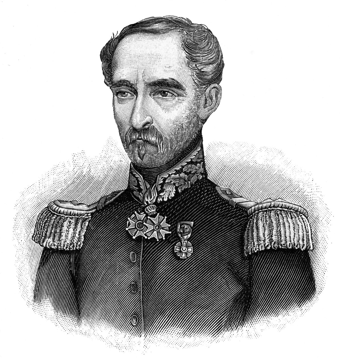 لويس أوجين كافينياك 1802-1857 ، جنرال فرنسي ، 1900 بواسطة غير معروف