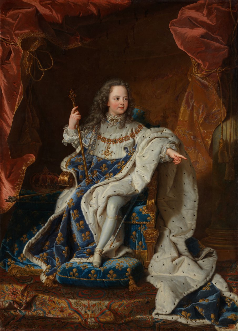 لويس الخامس عشر 1710-1774 كطفل ، كاليفورنيا. 1716-24. بواسطة غير معروف