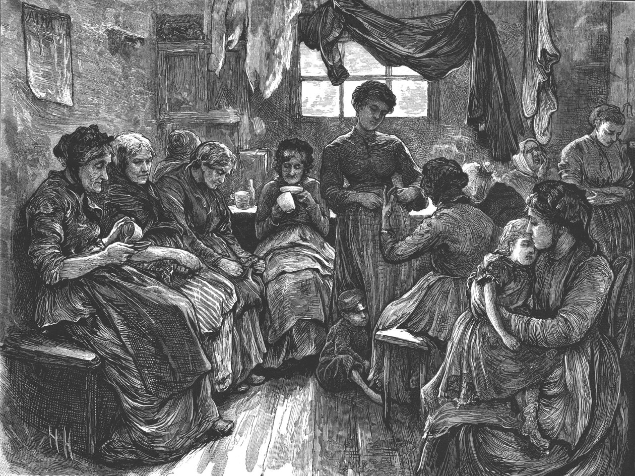 لو لودجينج هاوس ، سانت جيلس ، 1872 بواسطة غير معروف