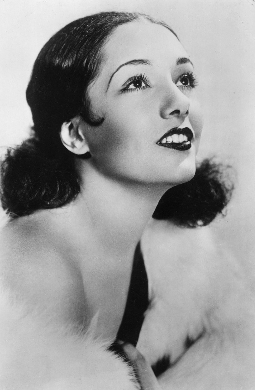 لوبي فيليز 1908-1944 ، الممثلة المكسيكية ، القرن 20 بواسطة غير معروف