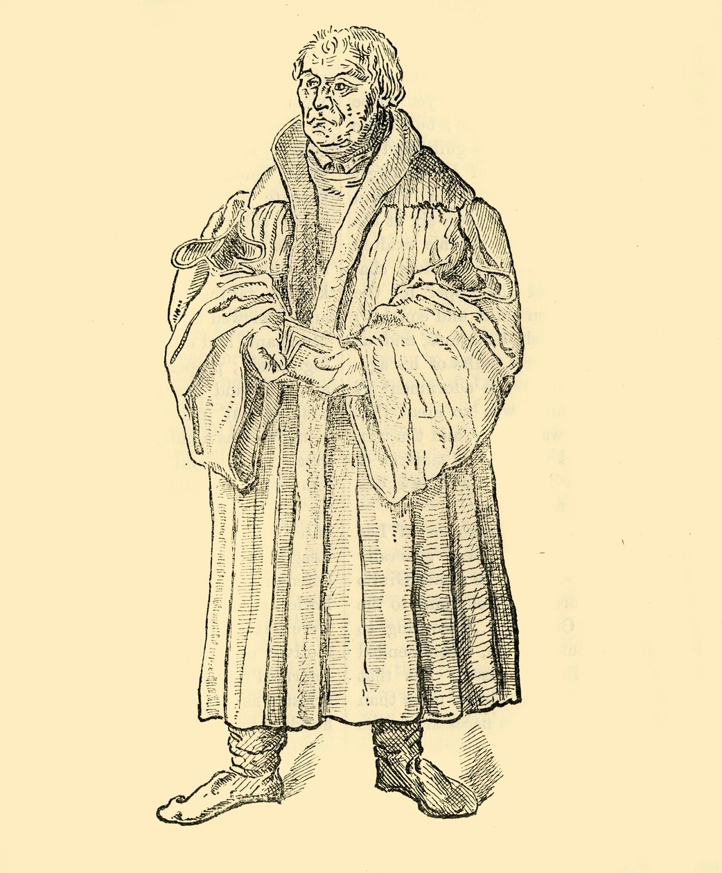 الوعظ لوثر ، c1500-1520 ، 1890. بواسطة غير معروف