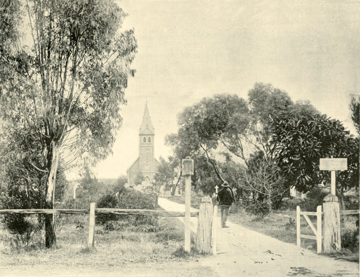 الكنيسة اللوثرية ، تانوندا ، 1901. بواسطة غير معروف
