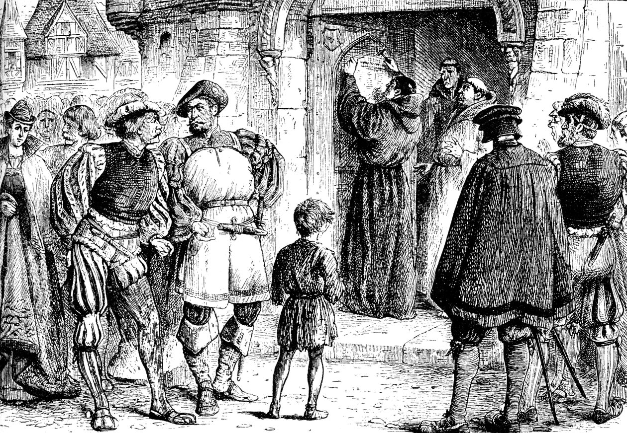 اعتراض لوثر ، 1517 ، 1909 بواسطة غير معروف