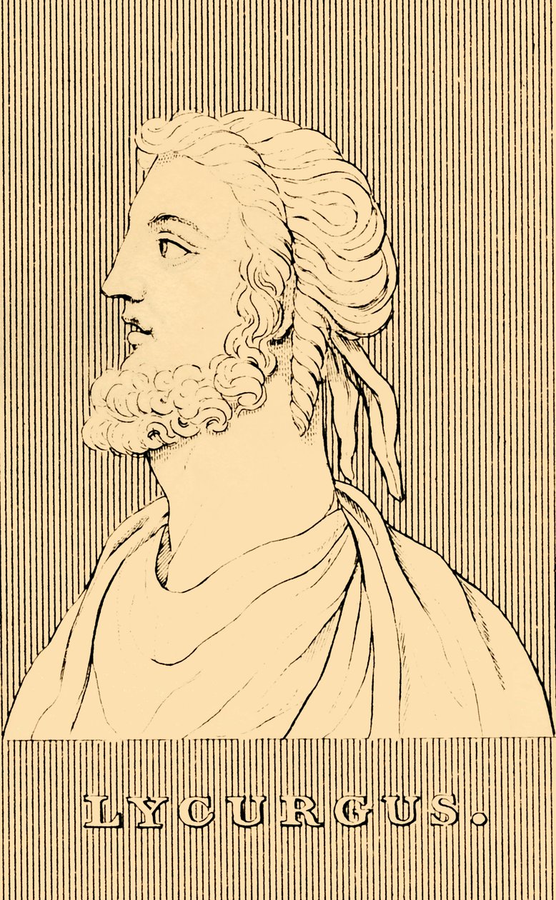 Lycurgus ، fl c820 قبل الميلاد ، 1830. بواسطة غير معروف