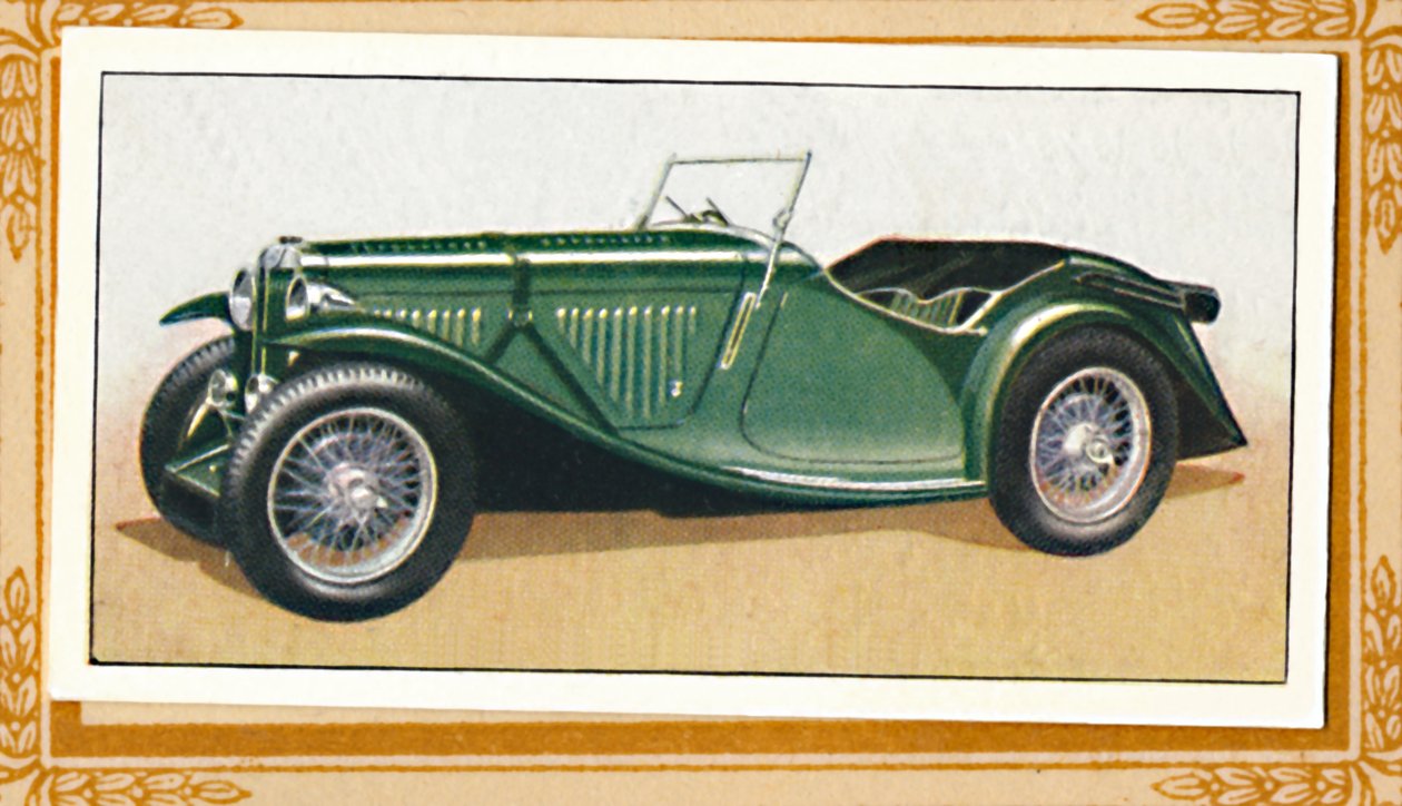 MG Magnette N Type ، c1936 بواسطة غير معروف