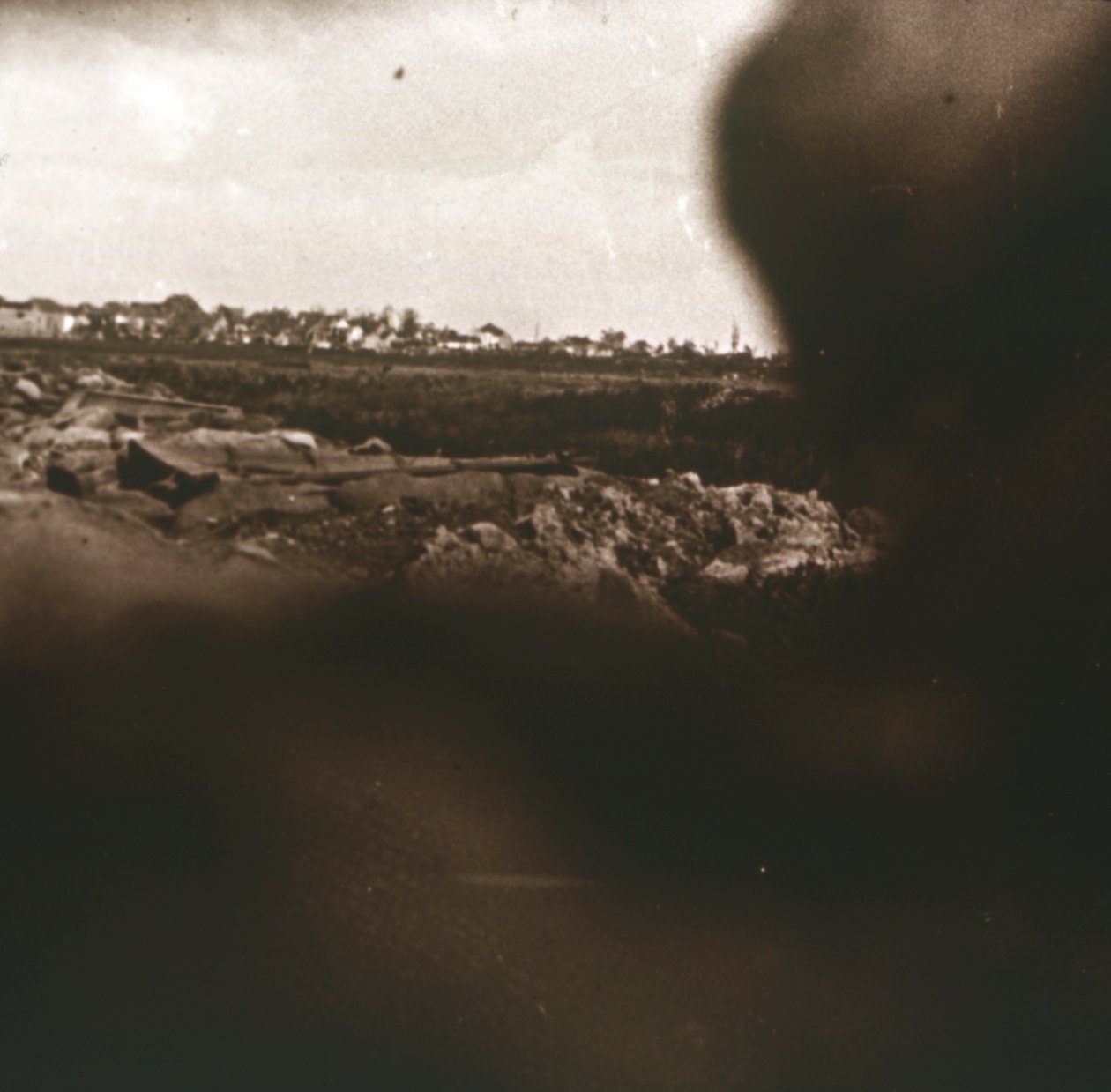 مأوى رشاش ، Diksmuide ، بلجيكا ، c1914-c1918 بواسطة غير معروف
