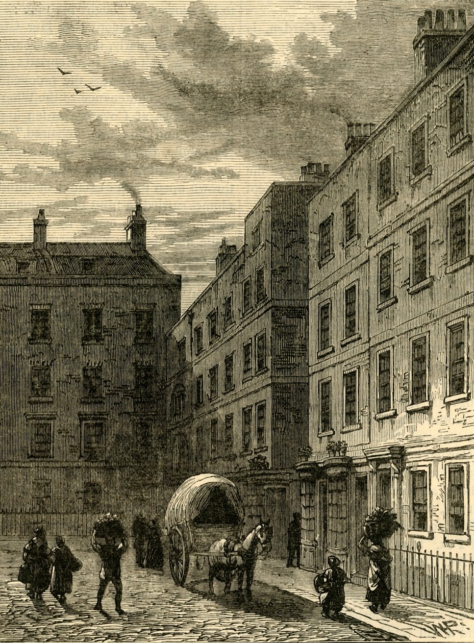 بيت ماكلينز ، تافيستوك رو ، 1881. بواسطة غير معروف