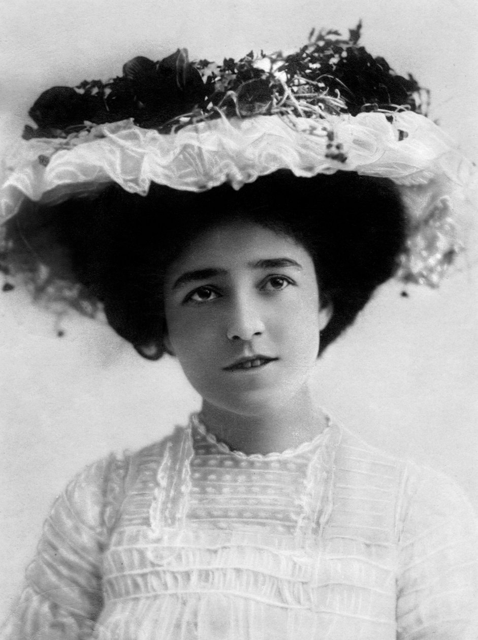 Madge Crichton b1881 ، الممثلة الإنجليزية ، 1903 بواسطة غير معروف