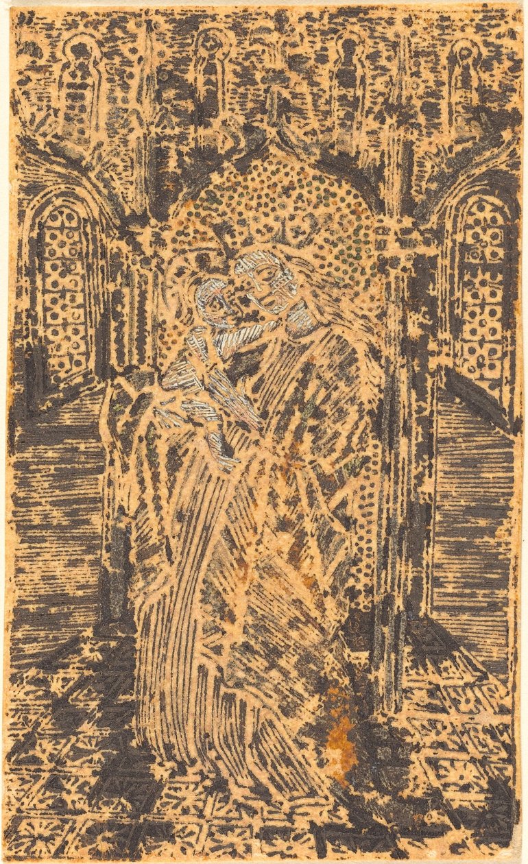 مادونا والطفل ، ج. 1480. بواسطة غير معروف
