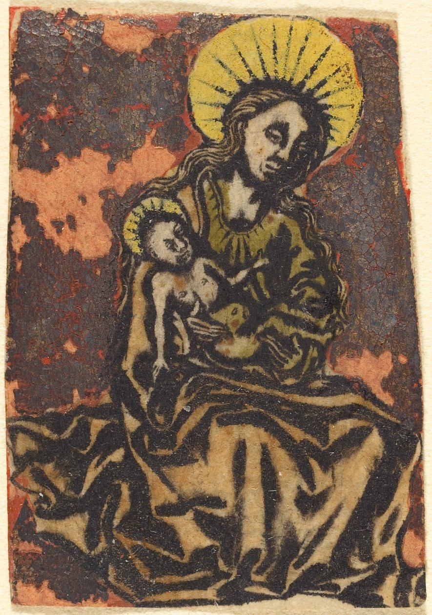 مادونا والطفل ، ج. 1480. بواسطة غير معروف