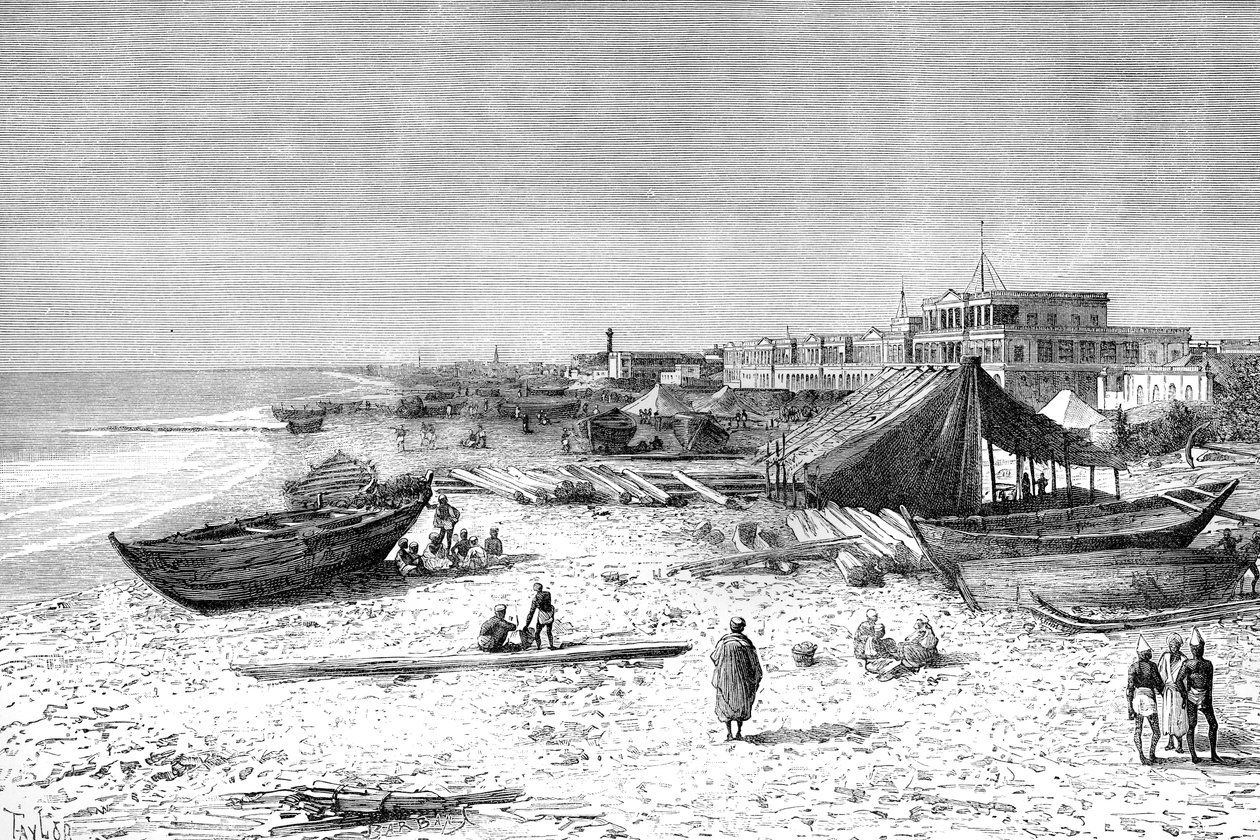 مدراس ، الهند ، 1895 بواسطة غير معروف