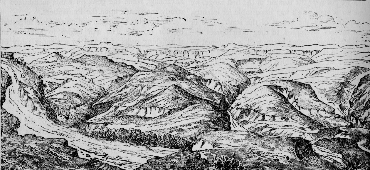 مجدلا ووادي الباشيلو عام 1880 بواسطة غير معروف
