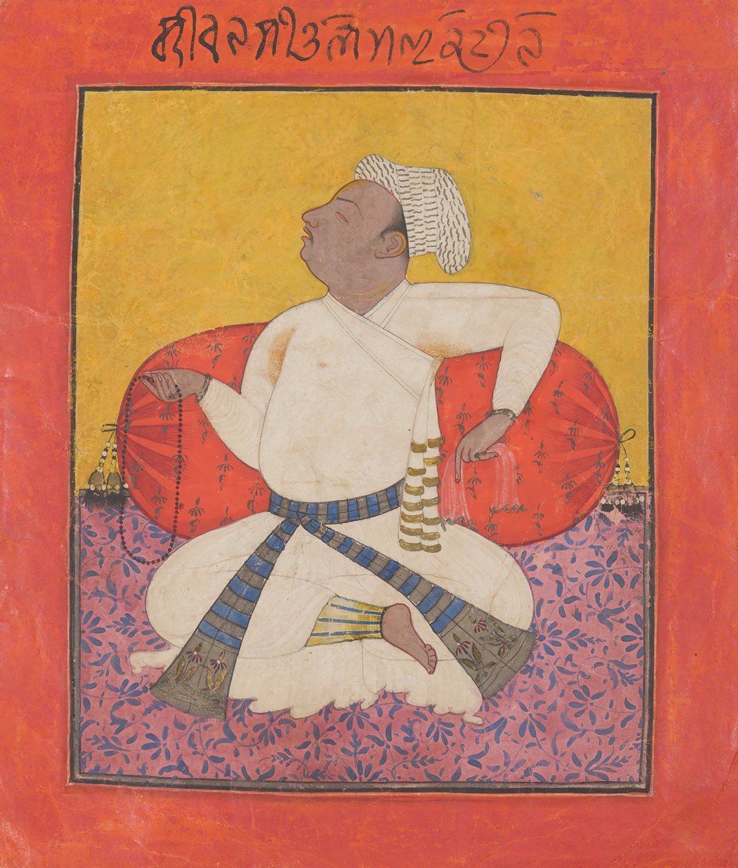 Maharaja Sital Dev in Devotion، ca. 1690. بواسطة غير معروف