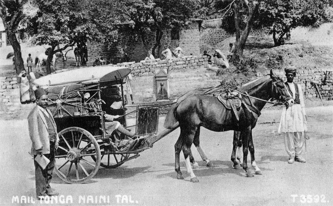 ميل تونغا ، نينيتال ، الهند ، 1917 بواسطة غير معروف