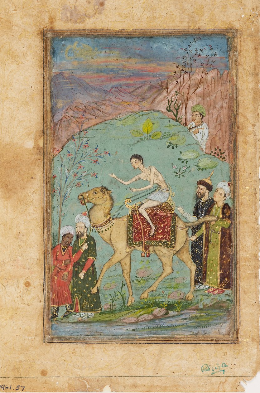 مجنون على جمل ، القرن التاسع عشر بواسطة غير معروف