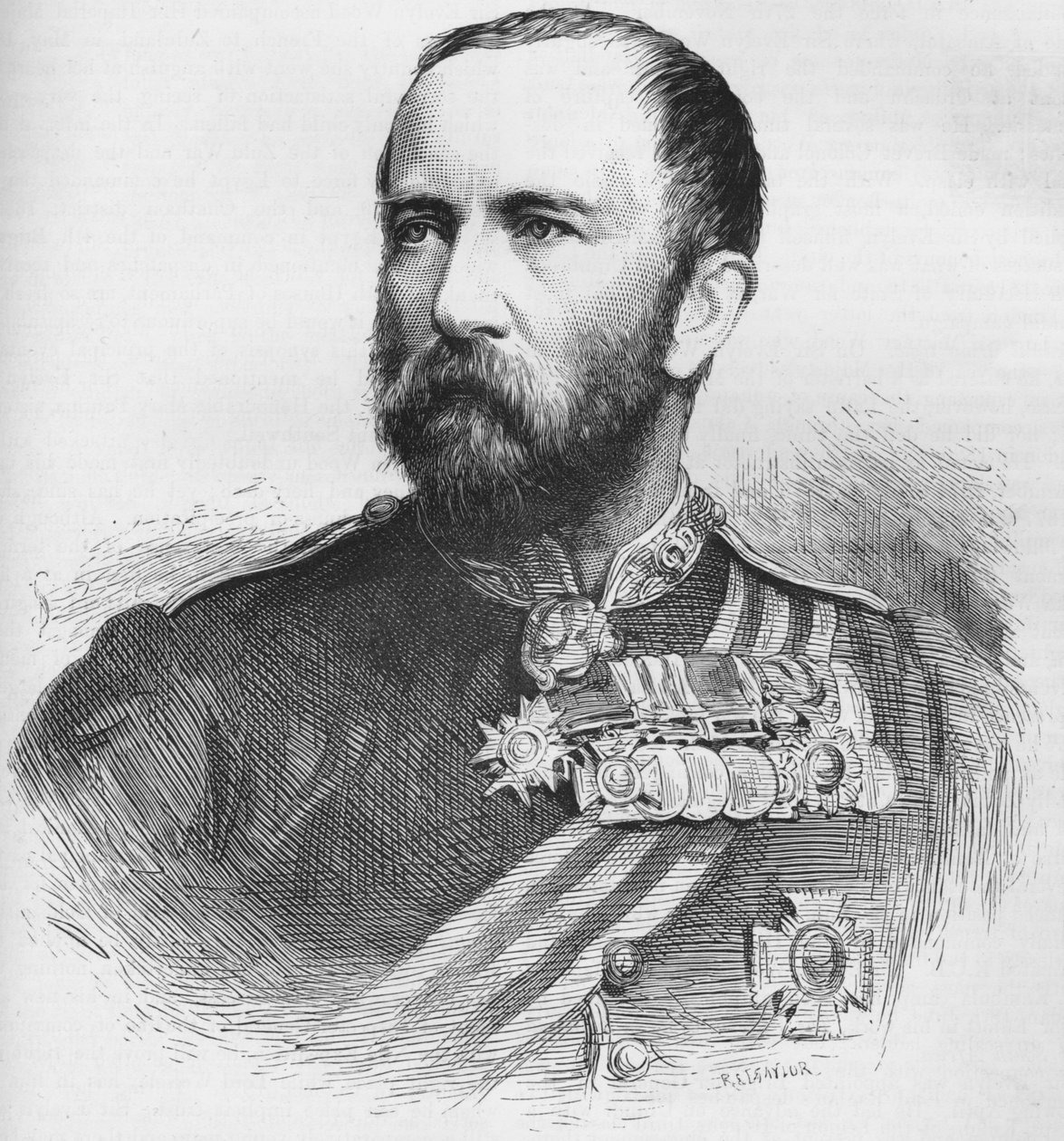 اللواء السير هنري إيفلين وود ، VC ، KCB ، جندي بريطاني ، 1884 بواسطة غير معروف