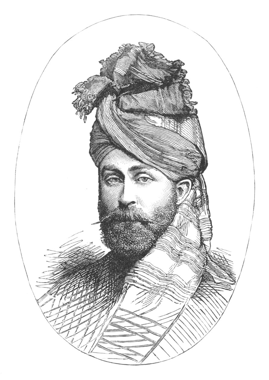 الرائد ويغرام باتتي ، c1880 بواسطة غير معروف