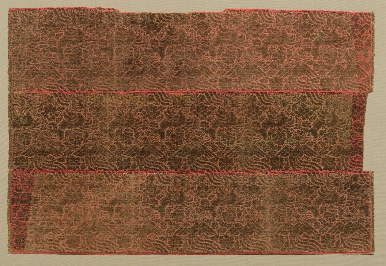 مكاراس ، طائر الفينيق والزهور ، 1200s. بواسطة غير معروف