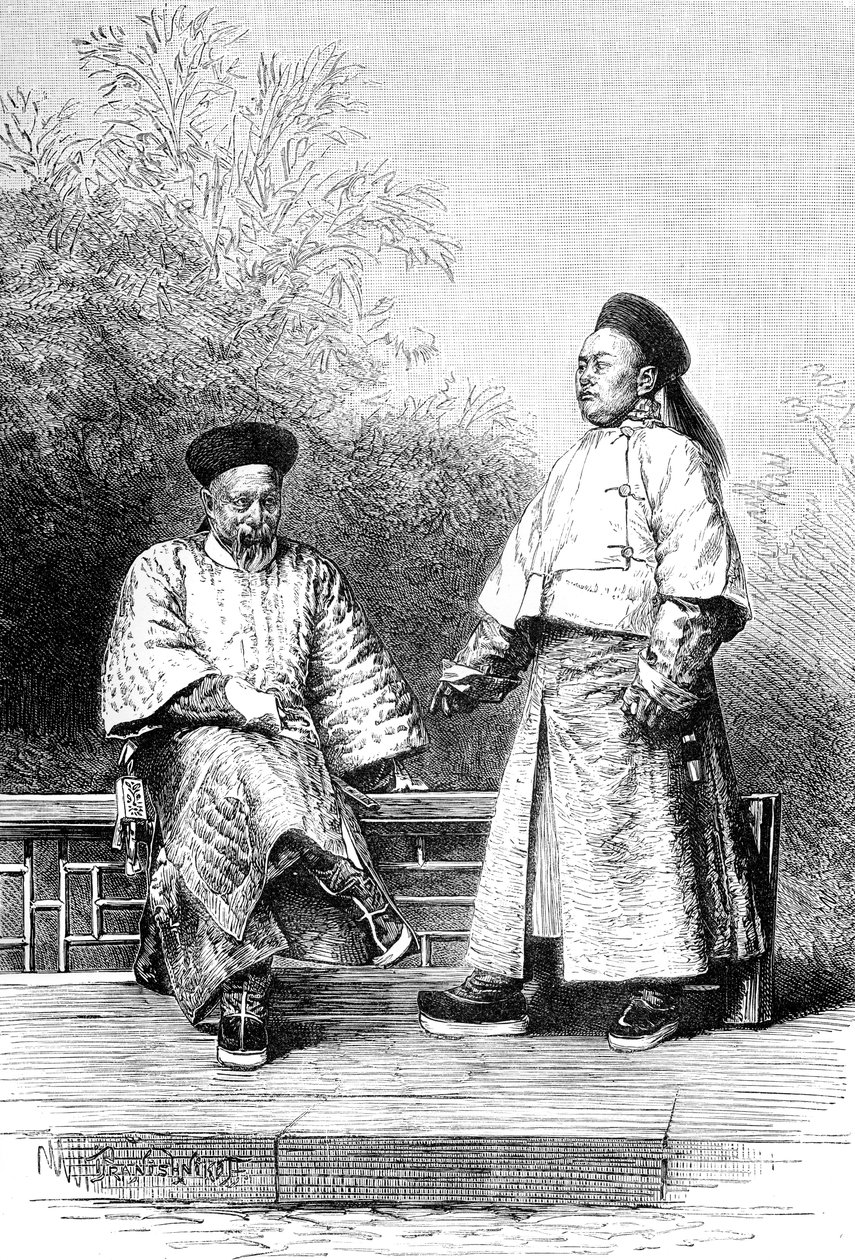 وزراء مانشو ، رؤساء المصرفيين ، c1890 بواسطة غير معروف