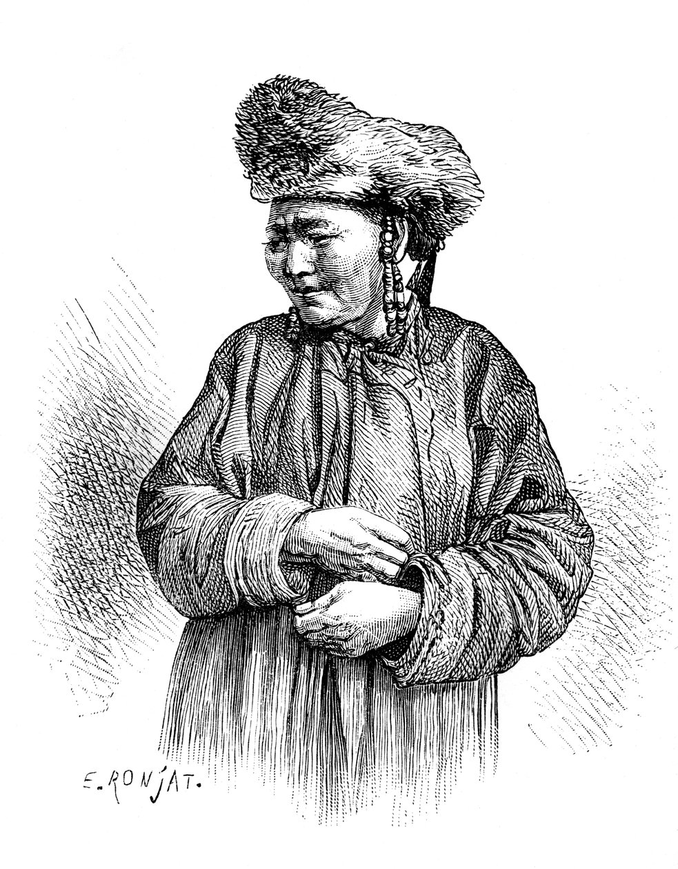 امرأة مانشو ، c1890 بواسطة غير معروف