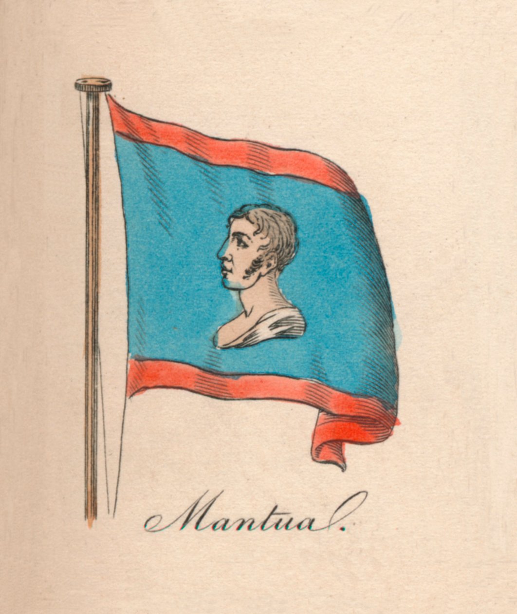 مانتوفا ، 1838 بواسطة غير معروف
