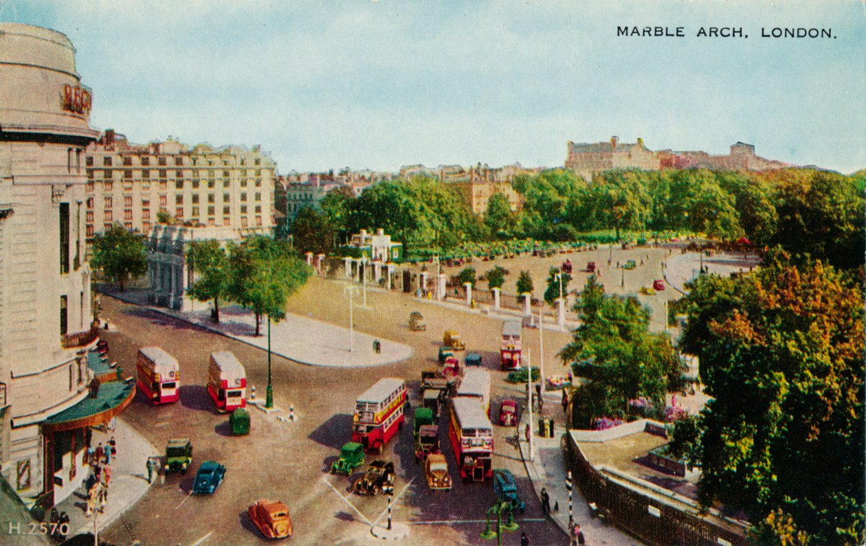 ماربل آرتش ، لندن ، c1930 بواسطة غير معروف