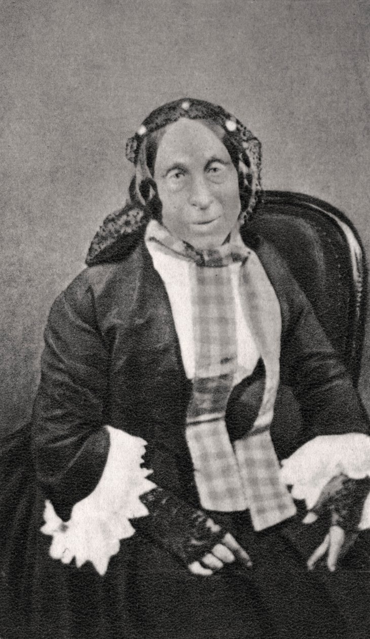 مارسيلين ديسبوردس-فالمور ، شاعر فرنسي ، 1859 بواسطة غير معروف
