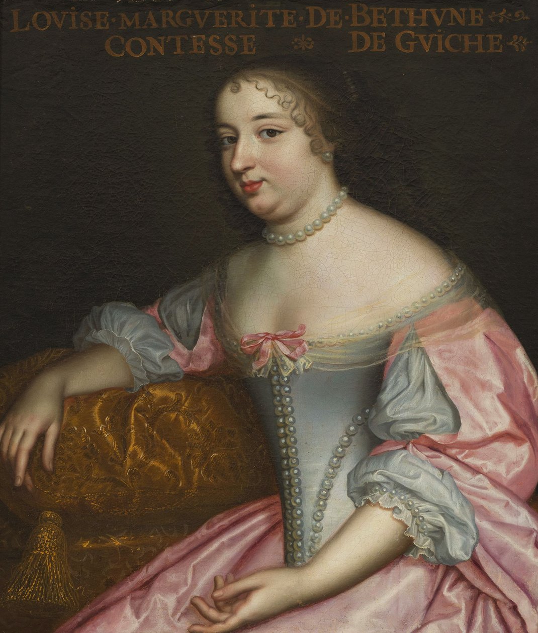 مارغريت لويز سوزان دي بيتون 1643-1726 ، كونتيسة غيش ، دوقة لود ، حوالي 1665. بواسطة غير معروف