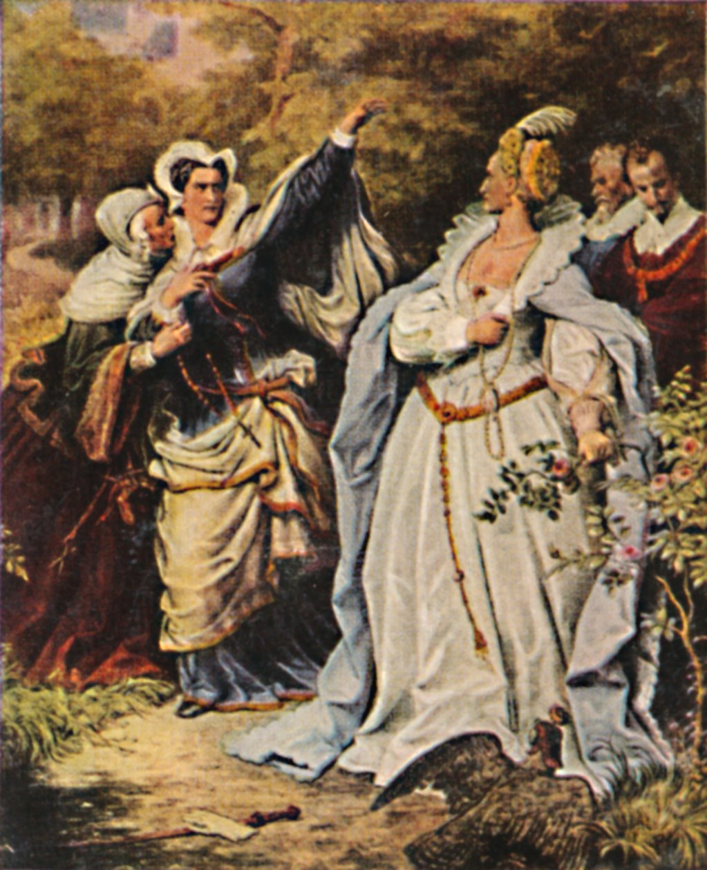 ماريا ستيوارت 1542-1587 وإليزابيث ضد. إنجلترا 1533-1603 ، 1934. بواسطة غير معروف