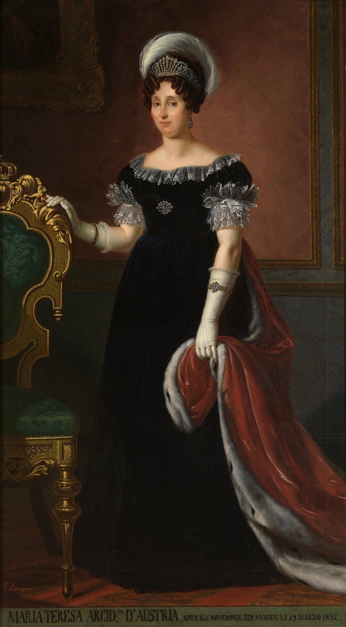ماريا تيريزا من النمسا- Este 1773-1832 ، ملكة سردينيا بواسطة غير معروف