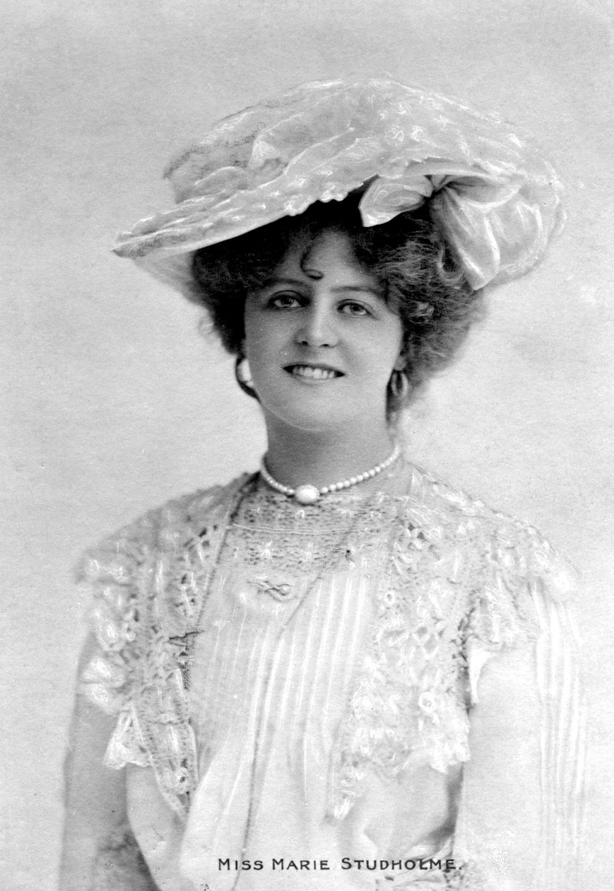 ماري ستودهولمي 1875-1930 ، الممثلة الإنجليزية ، 1903 بواسطة غير معروف