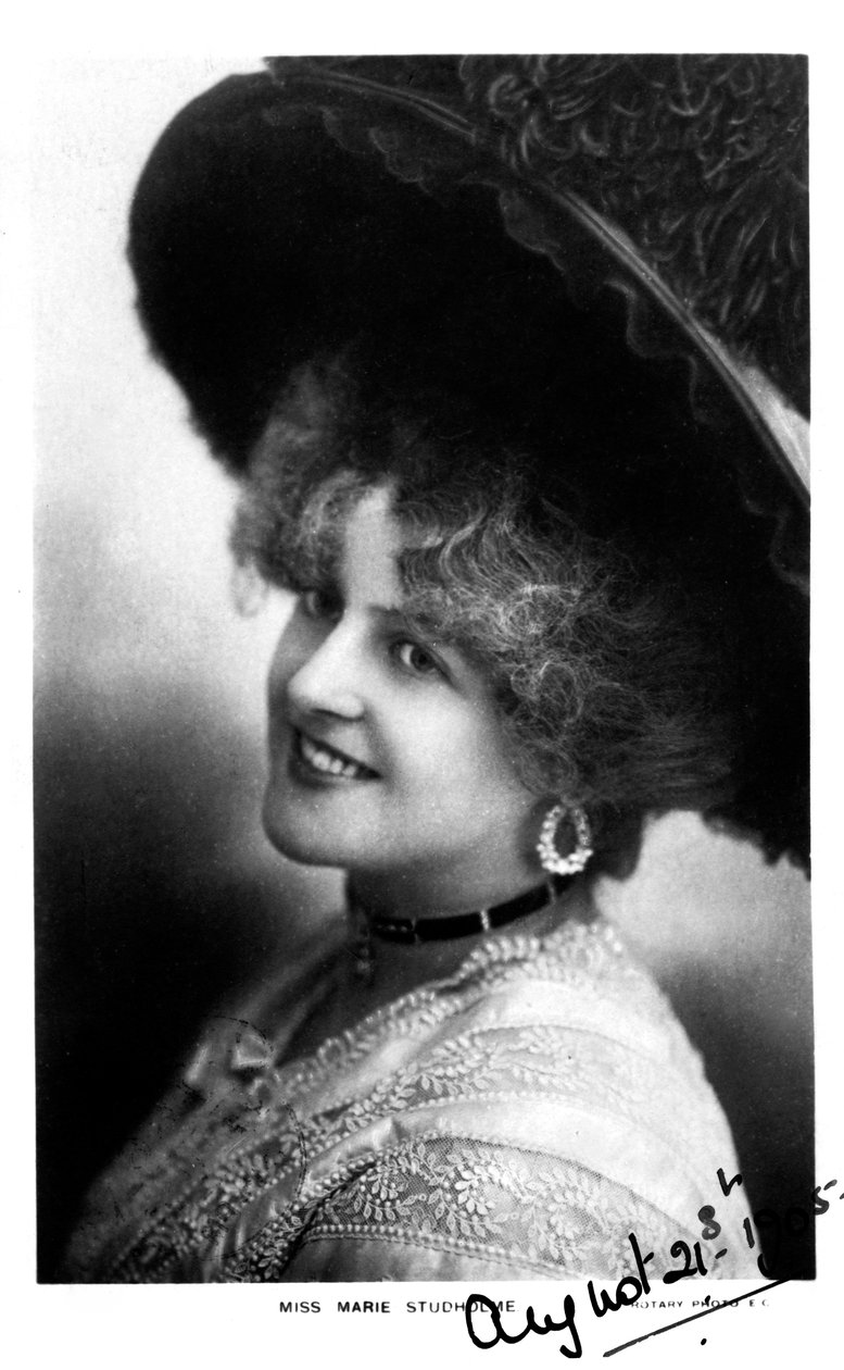ماري ستودهولمي 1875-1930 ، الممثلة الإنجليزية ، 1905 بواسطة غير معروف