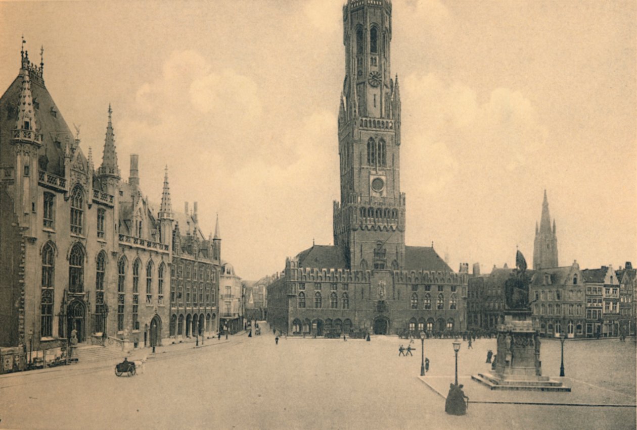 مكان السوق ، c1910 بواسطة غير معروف